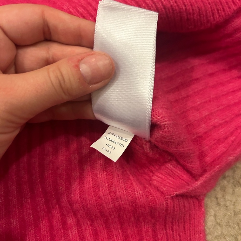 Athleta Layover Sweater Extra Fine Merino Wool Ribbed - Picture 5 of 5